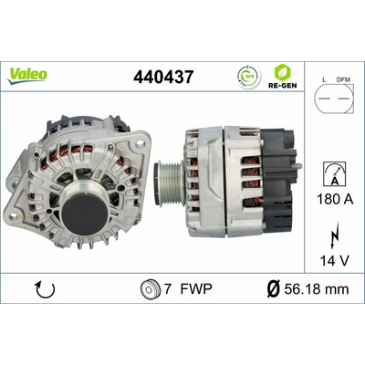 generátor VALEO 440437 440437