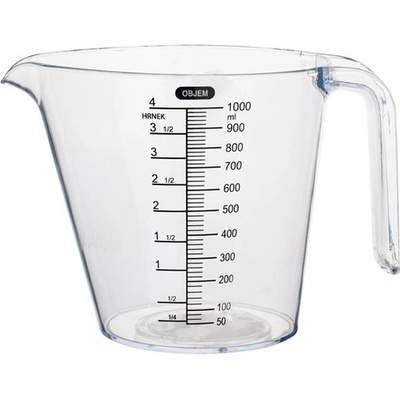 Plastová odměrka s výlevkou TORO 1000ml