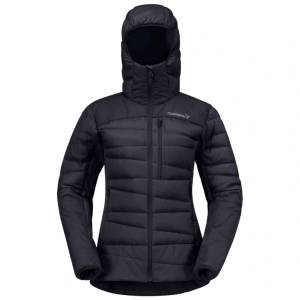 Norrona falketind down750 Zip Hood Размер: L / Цвят: черен