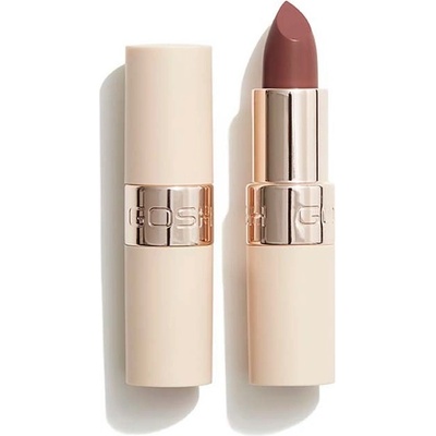 Gosh Luxury Nude Lips polomatná rtěnka s hydratačním účinkem 001 Nudity 4 g