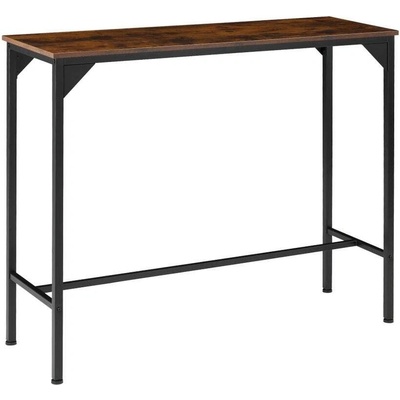 Tectake Kerry 120x40x1005 cm industriální dřevo tmavé rustikální