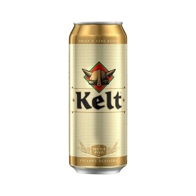 Kelt 10% 0,5 l (plech)
