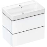 Hansgrohe Xilesa E - Шкаф за мивка, 78x73x48 см, 2 чекмеджета, матово бяло 54397700 (54397700)