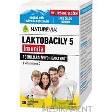 NatureVia Laktobacily 5 Imunita 30 kapsúl