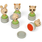 Bigjigs Toys Дървени мастилени печати Животни 1 бр (BJ36066-1)