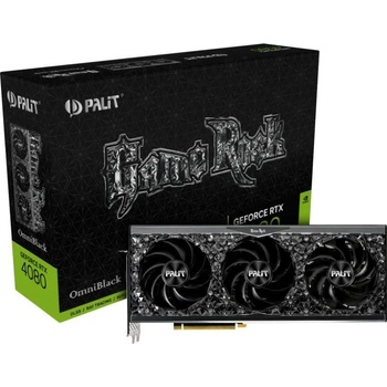 Palit GeForce RTX 4080 GameRock OmniBlack (NED4080019T2-1030Q)