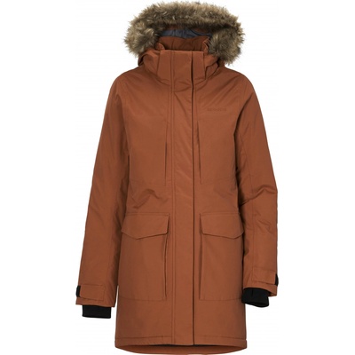 Didriksons dívčí zimní kabát Jamila hnědý