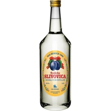 Slivovica Bošácka 52% 1 l (čistá fľaša)