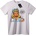 NOONEBRAND Тениска Сънят е мое любимо хоби - 7XL, White