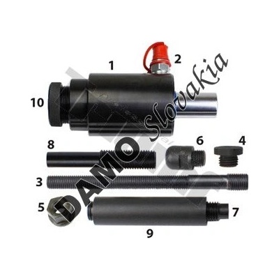 TRIUMF Hydraulický valec 18 t úderový, výsuv 50 mm, s príslušenstvom