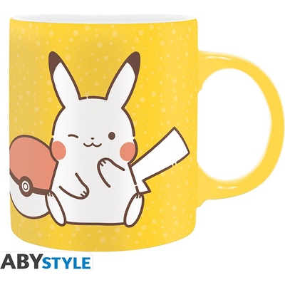 AbyStyle Pokémon Keramický hrnček Chibi Pikachu 320 ml