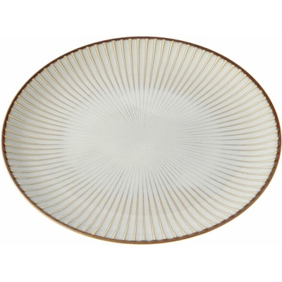 MIJ Jedálenský tanier WHITE SENDAN 23,5 cm biela keramika