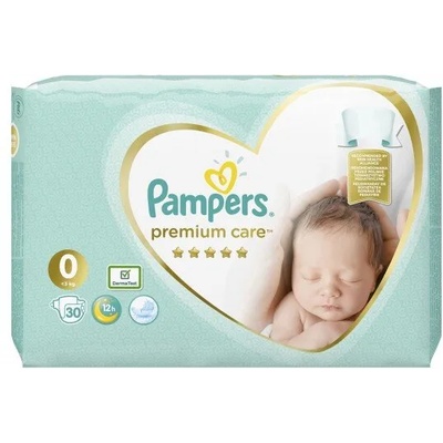 Pampers 0 Premium Care 30 броя