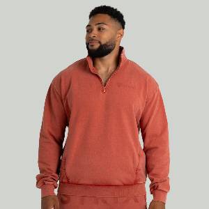 GymBeam STRIX Суичър Washed Taupe S
