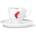 Julius Meinl бяла порцеланова чаша с чинийка за еспресо 55 мл