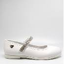Wojtyłko 5B23714B dívčí balerínky k prvnímu svatému přijímání bílé