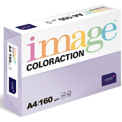ANTALIS Barevný papír Image Coloraction A4 160g pastelově fialová 250 ks 119137
