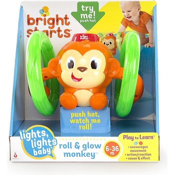 Bright Starts svítící hudební opička