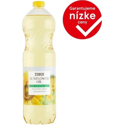 Tesco Rastlinný jedlý olej slnečnicový 1 l