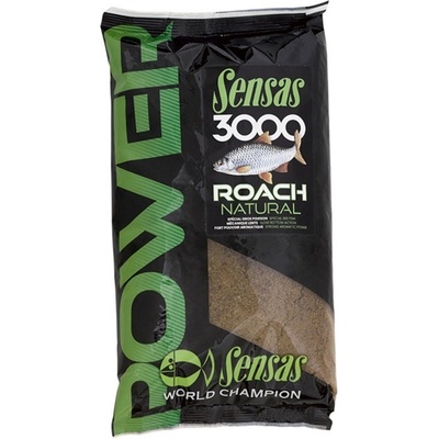 Sensas Krmítková Zmes 3000 Power Roach Natural 1kg