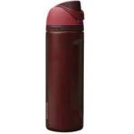 owala FreeSip Insulated Stainless Steel Drinking Bottle with Straw, 710ml - BPA Free, Ideal for Sports, Fitness, Outdoors and Travel, Black Cherry - C08796