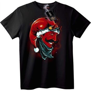 NOONEBRAND Тениска Викинг Дядо Коледа - S, White