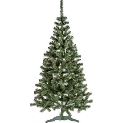 AGA Vianočný stromček so šiškami Jedľa 220 cm MR3231