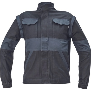 Cerva MAX NEO Pracovná montérková bunda 2v1 antracit čierná