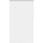 vidaXL Ролкова щора Blackout бял 125x210 см Ширина на плата 121, 6 см (4011965)