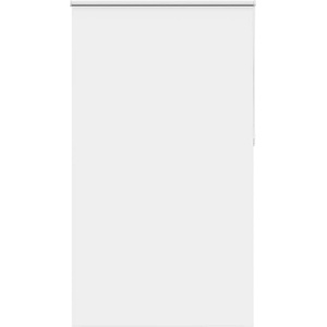 vidaXL Ролкова щора Blackout бял 125x210 см Ширина на плата 121, 6 см (4011965)