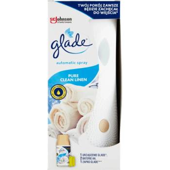 Glade Pure Clean Linen automatický osvěžovač vzduchu 269 ml