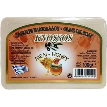 Knossos Olivové tuhé mydlo Med 100 g