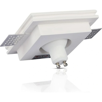 Image 1 of V-TAC gu10 Гипсова Отливка Квадрат Издадена Черно Дъно - 3148 (3148)