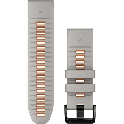Garmin Силиконова каишка Garmin QuickFit 26 мм, сива с оранжево, 010-13281-02 (010-13281-02)