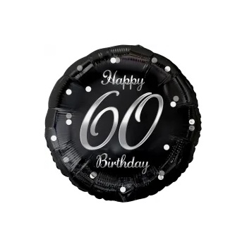 Image 1 of Godan Балон от фолио - черно / сребрист 60