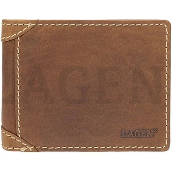 Lagen pánska kožená peňaženka 511461 TAN