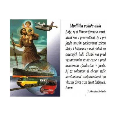 Obrázok lam. (19) s modlitbou (19)
