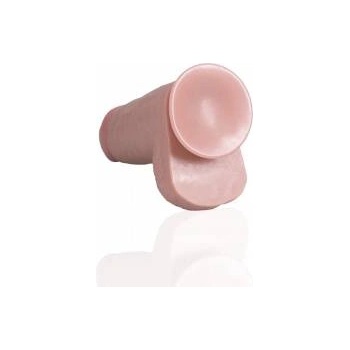 RealRock by Shots RealRock Extra Thick 20.3 cm Anatomical Model with Suction Base - Flesh