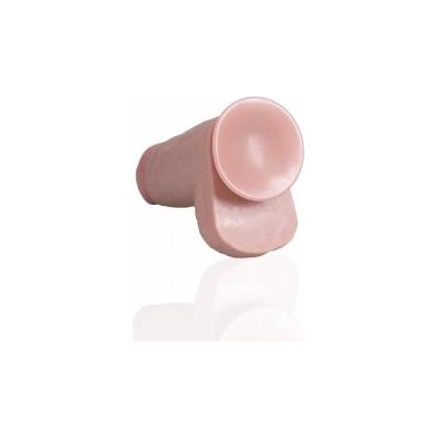 RealRock by Shots RealRock Extra Thick 20.3 cm Anatomical Model with Suction Base - Flesh