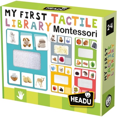 Headu Моята първа тактилна библиотека Headu Montessori (HMU54341)