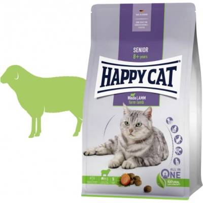 Happy Cat NEW Senior Weide Lamm Jehněčí 1,3 kg