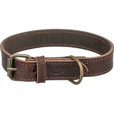Trixie Obojek Rustic z hrubé kůže