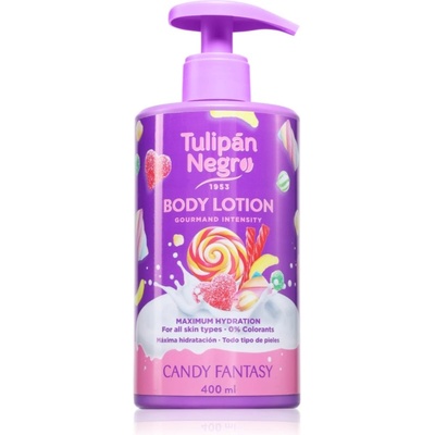 Tulipán Negro Candy Fantasy хидратиращо мляко за тяло 400ml