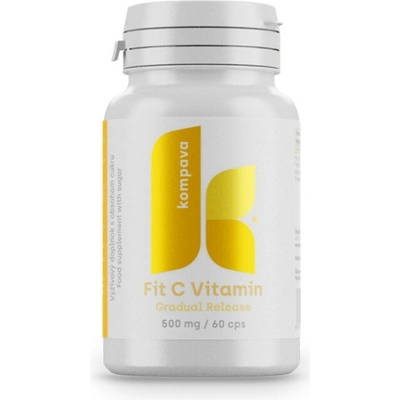 Kompava Fit C Vitamin, 60 kapslí 500 mg