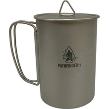 Pathfinder School hrnek s víčkem 600 ml titan