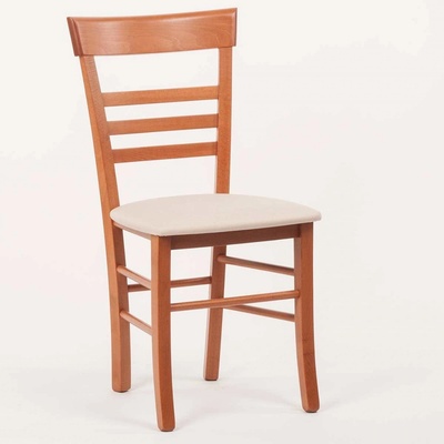 ITTC Stima Siena s čalouněným sedákem Třešeň / Lux béžová 25