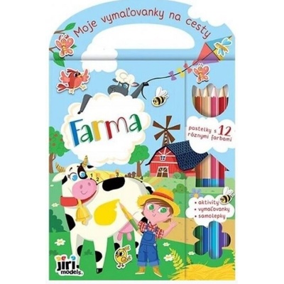 Moje omaľovánky na cesty Farma