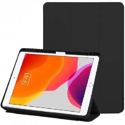 Калъф с подвижна предна част и място за Apple Pencil за iPad Pro 12, 9" (2018-2022) - черно (57232)