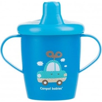 Canpol babies netečúci hrnček Toys 250 ml ružová