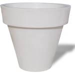 Serinova SERINOVA-Кашпа Ø126xh126cm 200L БЯЛА/ АНТРАЦИТ (PY126) (0150355)